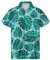 Showudesigns Funky Hawaiin Hemd für Herren, Casual Knopfleiste, kurzärmelig, mehrfarbig Gr. XL, Monstera