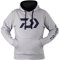 Daiwa D-VEC L grau Hoodie 18205-630