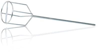 Mixing Paddle for Plaster, Epoxy Resin, Mortar, Paint, Gypsum, and Glue, Galvanized Steel Reusable Stirring Tool, Heavy-Duty Drill Attachment, Various Styles