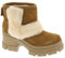 UGG 174 Brooklyn Sunburst - Stivali da donna, Castagna, 43 EU