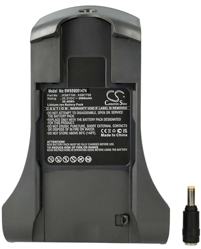 vhbw Akku kompatibel mit Shark DuoClean IZ201, IZ251 Staubsauger (2000 mAh, 25,2 V, Li-Ion)