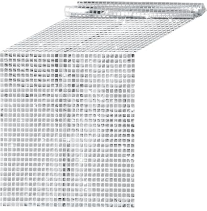 Tyqour Disco Party Tischläufer Disco Party Table Runner 30 X 180cm Silber Disco Tischläufer Glitzer Tischdecke for Retro 70s 80s Disco Party Deko Birthday Dance Party Wedding Table