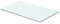 Ailgely Glasboden Glasscheibe Glasplatte, Glasregal Glasablage Wandregal Glas Bad-Regal Glas Badezimmer Regal Badablage Ablageregal für Glasregal Transparent 60 cm x 30 cm