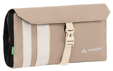 VAUDE Socotra – Kulturbeutel zum Aufhängen für Herren & Damen, 2 Reißverschluss-Fächer, integrierter Spiegel, Zahnbürstenhalter – Ideal für Reisen