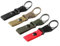 MAEXUS 4 Stück Flaschenhalter Gürtel, Wasserflasche Schnalle Halter, Nylon Trinkflasche Gürtel, Karabiner Flaschenhalter Clips, Flaschenclip Gürtel für Outdoor Aktivitäten