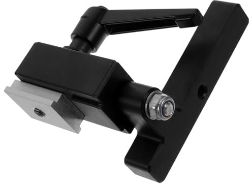Gadpiparty Track Miter Slot Clamp for Miter Saw Aluminum Alloy Chute Limiter Woodworking Limiter T-Track Stopper
