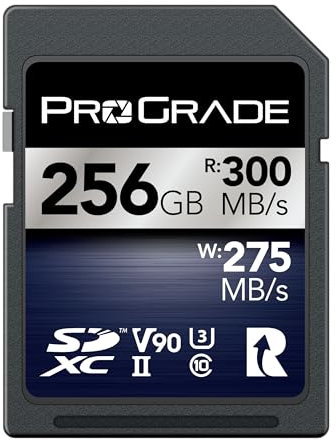 ProGrade Digital SDXC UHS-II V90 Iridium Memory Card (256GB)