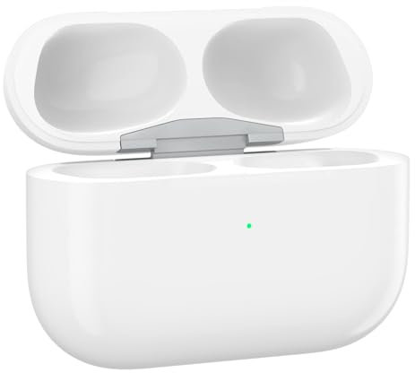Fogud Wireless Charging Case Compatible for AirPods Pro 1st / 2nd Gen with USB-C Charging, Type-C Charging Port for AirPods Pro Charging Case Replacement with Bluetooth Pairing Sync Button