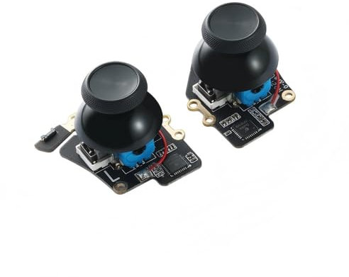 GuliKit Joystick Elettromagnetico Effetto Hall per Steam Deck OLED, Ricambio Senza Saldature con Sensore Tattile, Calibrazione Facile, con Copristick, Grip e Cover (Non compatibile con LCD) (Nero)