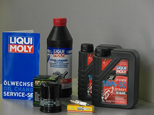 ATV Wartungs - Set Arctic Cat 550, Inspektion Ölfilter Getriebeoel Zündkerze Öl