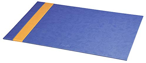 Rhodia 318808C Schreibunterlage (60 x 40 cm, Kunstleder, elegant und praktisch, ideal für Ihr Büro)1 Stück, saphirblau