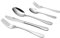 Mäser Cutlery Set, Chromstal Cutlery Set for 6, Silver, Silver, 30-teilig