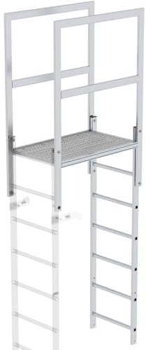MUNK Günzburger Steigtechnik 62182 Aluminium Überstieg Montage mit Werkzeug