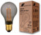 greenandco Vintage Design LED Birne zur Stimmungsbeleuchtung | E27 A60 | smoke | 2W 45lm | 1800K extra warmweiß | 320° | 230V | flimmerfrei | nicht dimmbar | Edison Glühbirne