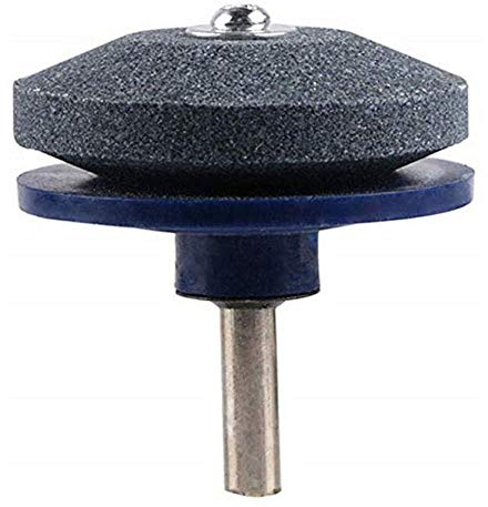 Universal Lawn Mower Blade Sharpener Universal Grinding Rotary Drill Cuts Sharpener Garden Tool Blue