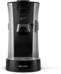 Philips SENSEO Select Machine à café à dosettes, Intensity Plus Crema Plus, Sauge, Une ou deux tasses à la fois, Bec verseur métallique ajustable (CSA250/11)