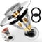 Megory Sink Plug, Universal sink plug pop up,sink plug replacement,Sink Strainer Bounce Core Copper Drainer Plug,Stainless Steel Drain Plug