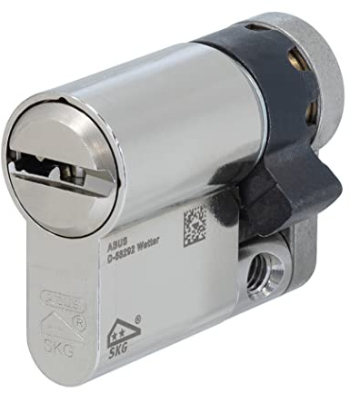 ABUS EC880 Halbzylinder 10/40 Einzelschließung inkl. 3 Wendeschlüssel (saphirblau)