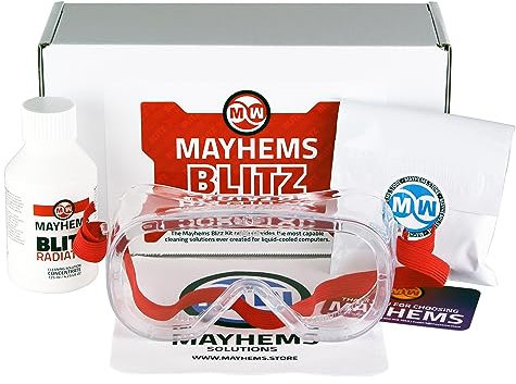 Mayhems - PC Cleaning Kit - Blitz Radiator - Radiator Cleaning, For Initial Setup and Coolant Change