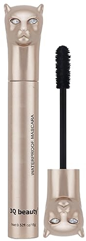 Wasserfeste Mascara Schwarz | Wischfeste, wasserfeste, flüssige Wimpernverlängerungs-Mascara - 24-Stunden-Lockeneffekt, kein Verklumpen, schnelles Trocknen. Bleiben Sie den ganzen Tag über Puzzlegame
