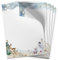 Einladungskarten Manufaktur Hamburg 50 Blatt Briefpapier (A4) | Winter Wunderland | Weihnachten Weihnachtspapier | edles Design Papier | beidseitig bedruckt | Bastelpapier | 90 g/m²