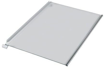 LUTH Premium Profi Parts Glasplatte kompatibel mit Bosch 00704757 458x350mm für Kühlteil Kühlgefrierkombination