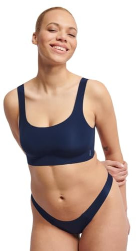 Sloggi Zero Feel 2.0 Top, Regiseno Donna, Navy Blue, M