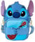 Loungefly Disney Stitch Ukulele Cutie Crossbuddies Cosplay Crossbody Tasche mit Münztasche, Blau, Braun, Einheitsgröße