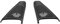 Watlsuz Auto T¨¹R Verkleidung Audio Horn Abdeckung Hocht?Ner Lautsprecher Lautsprecher Abdeckung F¨¹R- 5 Series 520 523 F10 2010-2014
