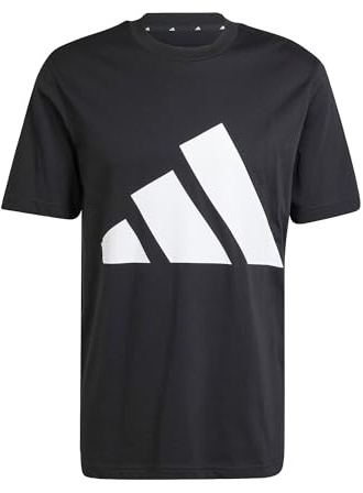 adidas Essentials Big Logo T-Shirt Black/White