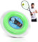 Corda da tennis in poliestere, 200 m, per racchette da tennis, per allenamento, verde fluorescente