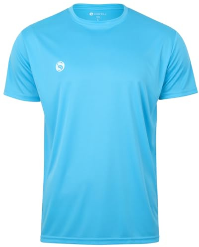 Leichtes Sport T-Shirt - Atmungsaktiv, Schnelltrocknend & Vielseitig - In vielen Farben verfügbar - Ideal für Fitness, Laufen UVM.