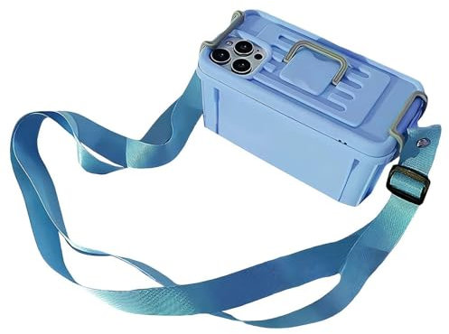 CTDWNT Telefono Crossbody Scatola di Immagazzinaggio Del Telefono Portatile Sacchetto di Trucco Decorazione Divertente Scatola Per 12 E Il Clutter Z3d8 Storage