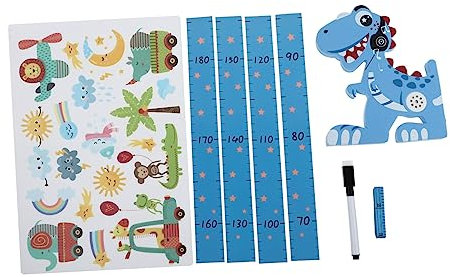 BESTonZON 1satz Cartoon Tier Design Höhe Messlatte Für Kinderzimmer Abnehmbarer Und Wasserdichter Wachstumsmesser Für Junge Mädchen Wanddekoration Im Kinderzimmer