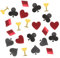 FELTECHELECTR Poker Thema Konfetti Party Dekopapier 1 Dekorationen