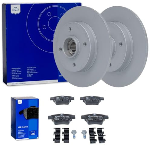 ATE Bremsscheiben 249mm + CERAMIC Beläge hinten passend für 307