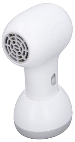 Secador de Cabello para Bebés Suave Inalámbrico 2 Velocidades Temperatura Constante de bajo Ruido Secador Portátil para Niños para Niños Pequeños (Gris)