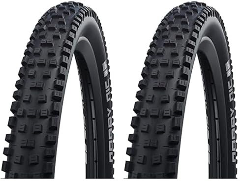 Schwalbe Nobby NIC Fahrradreifen, Schwarz, Einheitsgröße (Packung mit 2)