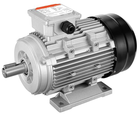 2.2KW Electric Motor 3 Phase 400V 50Hz 2890 RPM 24mm Keyed Shaft 4.7A AC Induction Motor for Industrial Use Machines Fans Compressors Pumps Durable High Speed Electric Motor Heavy Duty