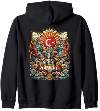 Vacances Basilique Turquieà Istanbul Souvenir Turc Sweat à Capuche