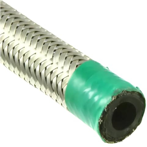 Stainless Steel Braided Fuel Hose 10mm Per Metre Per Metre / 1000mm