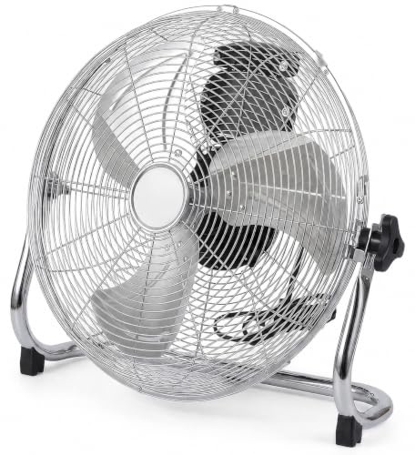 18 High Velocity Floor Fan 3 Speed with Adjustable Tilt & Metal Blades