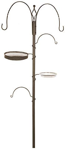 Rosewood Feeding Time Deluxe Vogelfutter Station (Einheitsgröße) (Bronze)