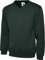 Uneek Uc204 Premium V-neck Sweatshirt Bottle Green Xl