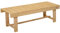 Outsunny 1 Piece 2-seater Outdoor Indoor Wooden Garden Bench Fir Patio Loveseat, 110L x 38W x 35Hcm, Natural