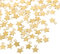 FLOFIA 100 Stück Sterne Charm Anhänger zum Basteln Schmuck Anhänger selber machen DIY Jahrgang Charme für Armband Halskette Ohrring Charms Schmuckherstellung Gold