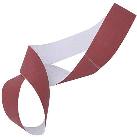 Fafeicy 10PCS Bandschleifer 740 x 40 mm, 120 Körnung Aluminiumoxid-Schleifband, für Bandschleifer, Leichtindustrie (120 Grit)