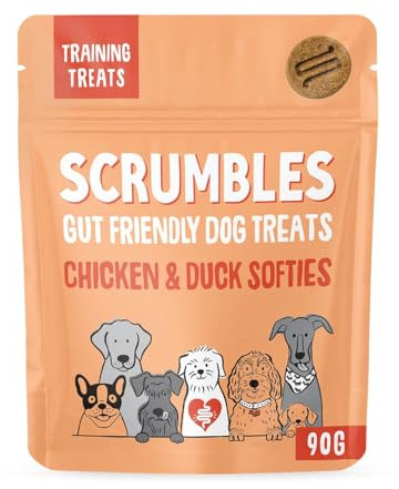 Scrumbles Softies, Chicken & Duck Training Treats, 90g