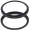 62-67mm Lens-Filter Step Up Adapter Ring, 62mm Lens to 67mm Filter, Hood, Lens Converter and Other Accessories(2 Packs), Fire Rock Aviation Aluminum Alloy Ring
