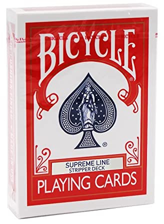 USPCC Bicycle - Supreme Line - Stripper Deck - Red Back